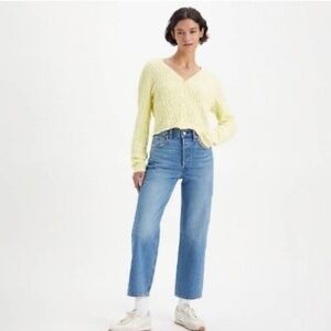Levi's Ribcage Straight Ankle Jeans
